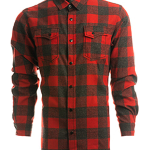 Burnside Men's Snap-Front Flannel Shirt B8219 Men's Snap-Front Flannel Shirt Thumbnail