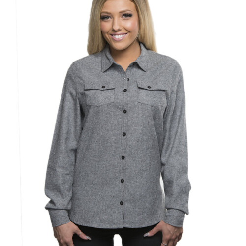 Burnside Ladies' Solid Flannel Shirt B5200 Ladies' Solid Flannel Shirt Thumbnail
