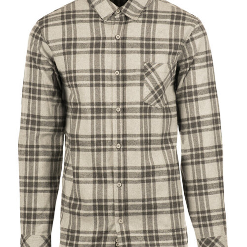 Burnside Woven Plaid Flannel With Biased Pocket B8212 Woven Plaid Flannel With Biased Pocket Thumbnail