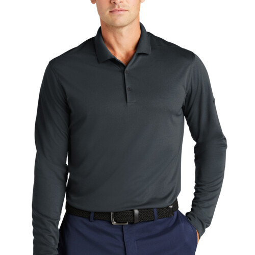 Nike Dri FIT Micro Pique 2.0 Long Sleeve Polo NKDC2104 Dri FIT Micro Pique 2.0 Long Sleeve Polo Thumbnail