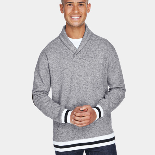 Adult Peppered Fleece Shawl Collar Thumbnail