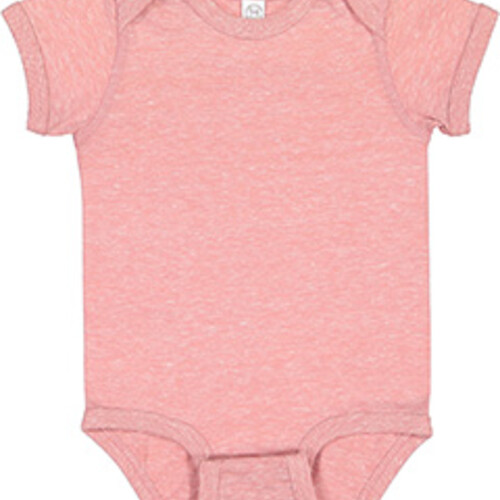 Rabbit Skins Infant Harborside Melange Jersey Bodysuit 4491 Infant Harborside Melange Jersey Bodysuit Thumbnail