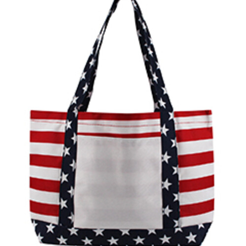 Patriotic Beach Tote Bag Thumbnail
