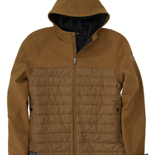 Men's Pinnacle Puffer Body Softshell Hooded Jacket Thumbnail
