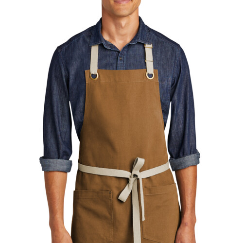 Port Authority Canvas Full Length Two Pocket Apron A815 Canvas Full Length Two Pocket Apron Thumbnail