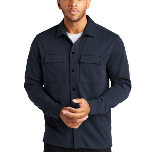 Mercer+Mettle Double Knit Snap Front Jacket MM3004 Double Knit Snap Front Jacket Thumbnail
