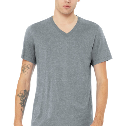 Bella + Canvas Unisex Heather CVC V Neck Tee BC3005CVC Unisex Heather CVC V Neck Tee Thumbnail
