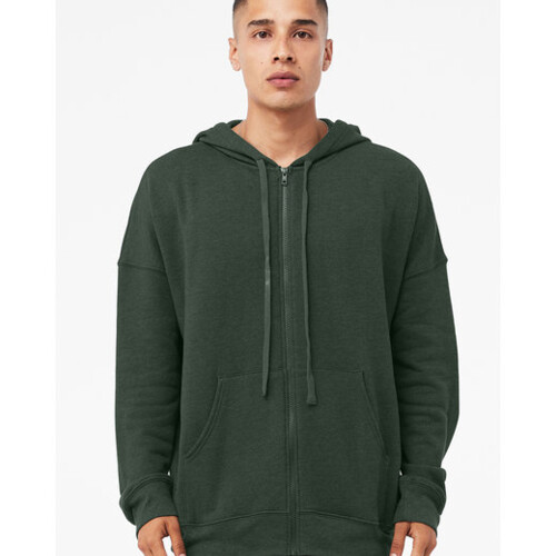 Unisex Sponge Fleece DTM Full-Zip Hooded Sweatshirt Thumbnail