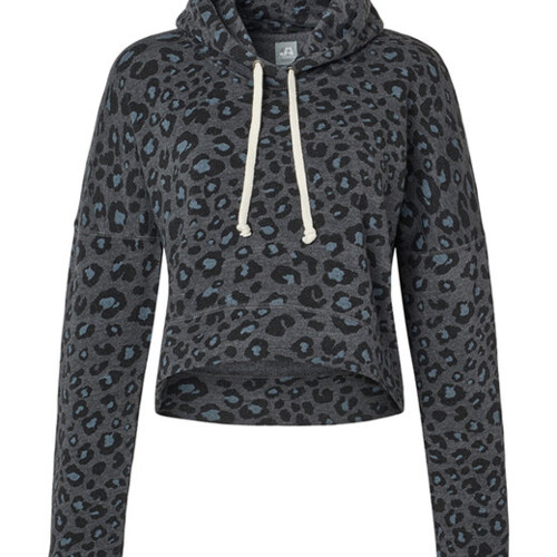 Ladies' Triblend Cropped Hooded Sweatshirt Thumbnail