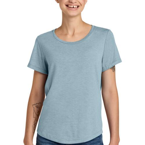 AllMade Women's Relaxed Tri Blend Scoop Neck Tee AL2015 Women's Relaxed Tri Blend Scoop Neck Tee Thumbnail