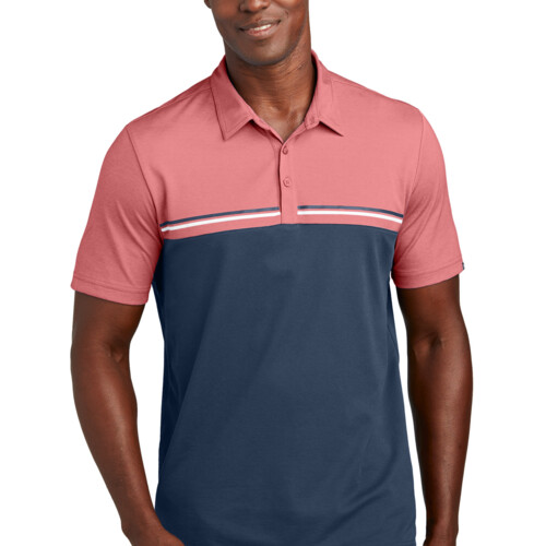 Travis Mathew Sunset Blocked Polo TM1MY401 Sunset Blocked Polo Thumbnail