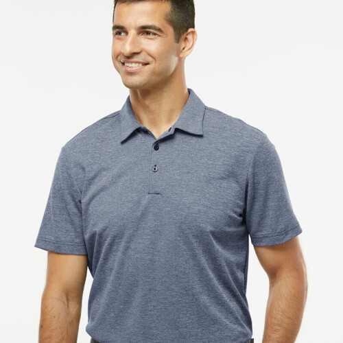 Adidas Men's Heathered Polo A582 Men's Heathered Polo Thumbnail