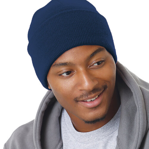 USA Made 12" Knit Cuff Beanie Thumbnail