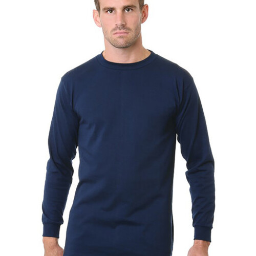 Bayside Unisex Big & Tall USA Made Long Sleeve T-Shirt 6200TBA Unisex Big & Tall USA Made Long Sleeve T-Shirt Thumbnail