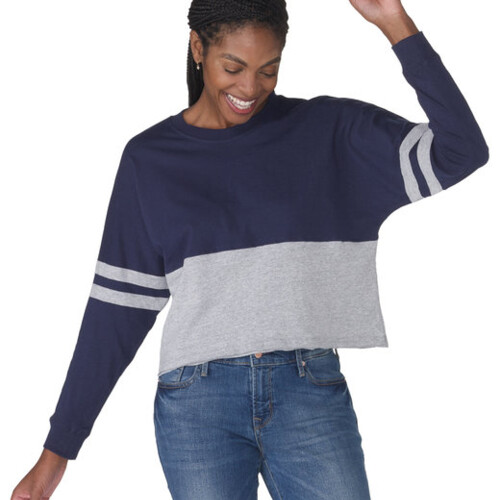 Boxercraft Ladies' Cropped Retro Pom Pom Jersey Fleece BW3515 Ladies' Cropped Retro Pom Pom Jersey Fleece Thumbnail