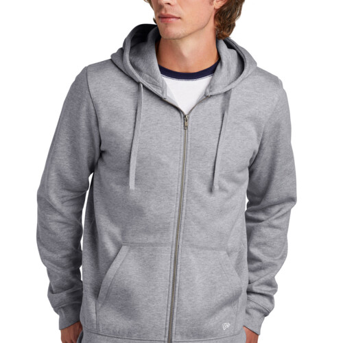 New Era Comeback Fleece Full Zip Hoodie NEA551 Comeback Fleece Full Zip Hoodie Thumbnail