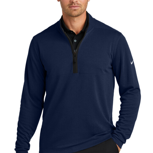 Nike Textured 1/2 Zip Cover Up NKDX6702 Textured 1/2 Zip Cover Up Thumbnail
