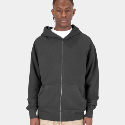 Shaka Wear Men's Garment Dye Double-Zip Hooded Sweatshirt SHGDZ Men's Garment Dye Double-Zip Hooded Sweatshirt Thumbnail
