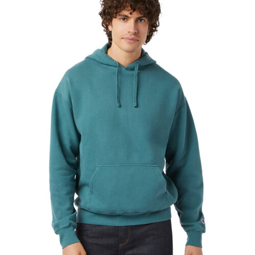 Champion Unisex Garment Dyed Hooded Sweatshirt CD450 Unisex Garment Dyed Hooded Sweatshirt Thumbnail