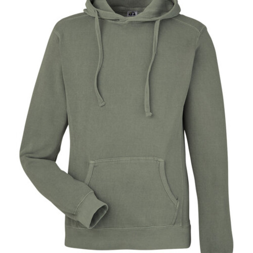 J. America Unisex Pigment Dyed Fleece Hooded Sweatshirt 8730JA Unisex Pigment Dyed Fleece Hooded Sweatshirt Thumbnail
