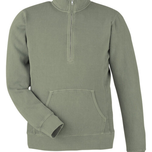 J. America Unisex Pigment Dyed Fleece Quarter-Zip 8732JA Unisex Pigment Dyed Fleece Quarter-Zip Thumbnail