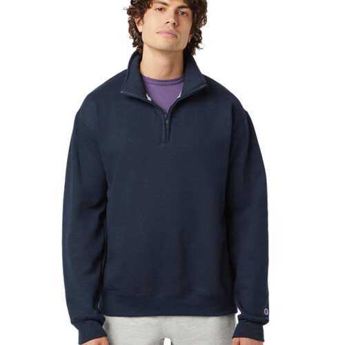 Champion Unisex Powerblend Quarter-Zip Pullover S450 Unisex Powerblend Quarter-Zip Pullover Thumbnail