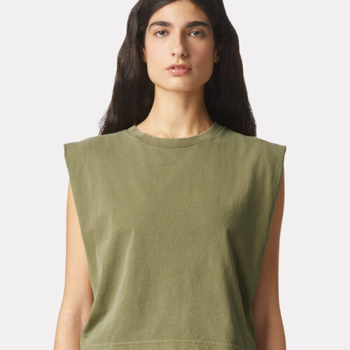 American Apparel Women's Garment-Dyed Heavyweight Muscle Tee 307GD Women's Garment-Dyed Heavyweight Muscle Tee Thumbnail
