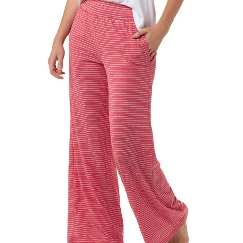 Ladies' Evelyn Stripe Wide Leg Pant Thumbnail