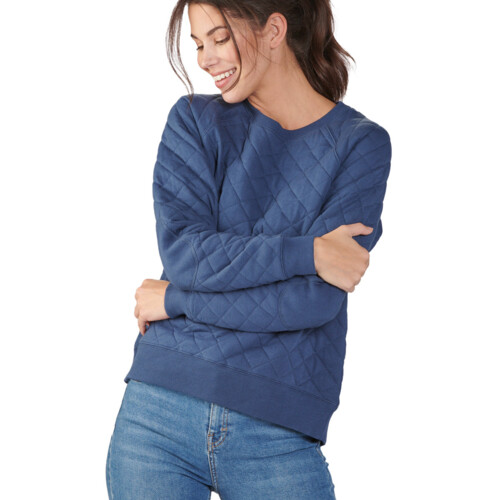 Boxercraft Ladies' Quilted Jersey Sweatshirt R08 Ladies' Quilted Jersey Sweatshirt Thumbnail