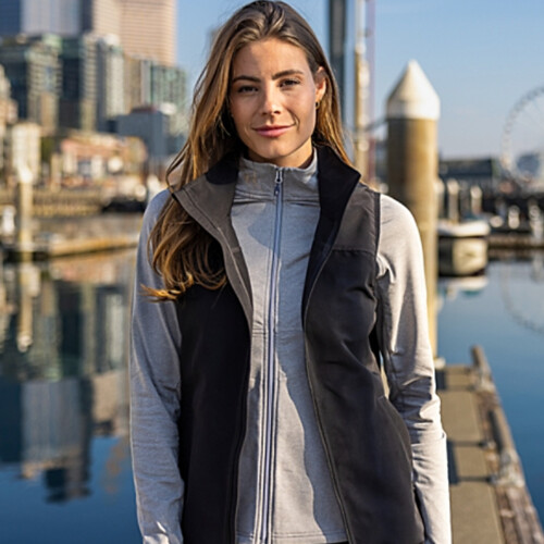 Cutter & Buck Cutter & Buck Charter Eco Recycled Full-Zip Womens Vest LCO00068 Cutter & Buck Charter Eco Recycled Full-Zip Womens Vest Thumbnail