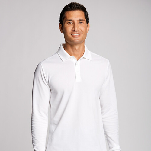 Cutter & Buck Cutter & Buck Advantage Tri-Blend Pique Mens Long Sleeve Polo MCK09322 Cutter & Buck Advantage Tri-Blend Pique Mens Long Sleeve Polo Thumbnail