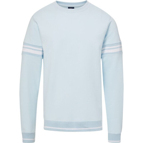 MV Sport Men's Donovan Striped Crewneck Sweatshirt 23404 Men's Donovan Striped Crewneck Sweatshirt Thumbnail