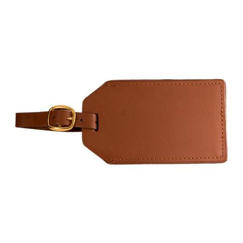 Grand Central Luggage Tag Sueded Leather Thumbnail
