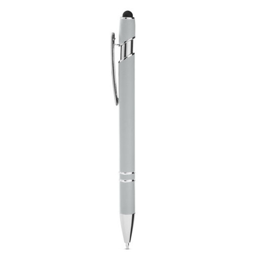 Rubberized Aluminum Click Stylus Pen Thumbnail