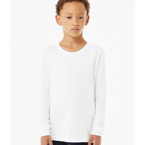 Bella + Canvas Youth Heather CVC Long-Sleeve T-Shirt 3501YCV Youth Heather CVC Long-Sleeve T-Shirt Thumbnail
