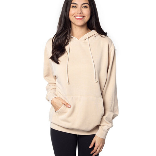 chicka-d Ladies' Burnout Everybody Hooded Sweatshirt 482 Ladies' Burnout Everybody Hooded Sweatshirt Thumbnail