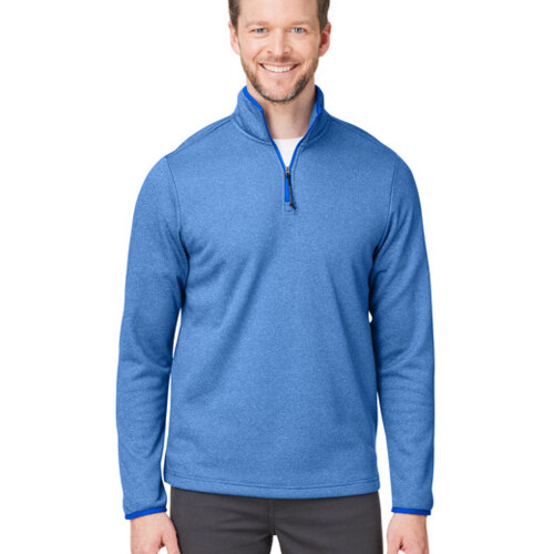 Men's Venture Heathered Stripe Quarter-Zip Thumbnail