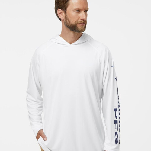 Columbia Men's PFG Terminal Tackle™ Hooded Long Sleeve T-Shirt 212482 Men's PFG Terminal Tackle™ Hooded Long Sleeve T-Shirt Thumbnail