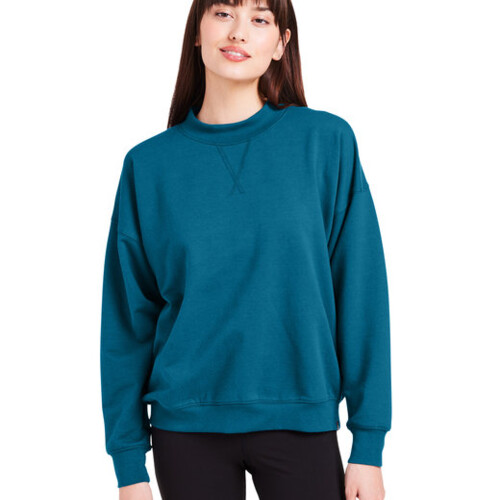 Glyder Ladies' Vintage Oversized Crew Pullover PDP6789 Ladies' Vintage Oversized Crew Pullover Thumbnail