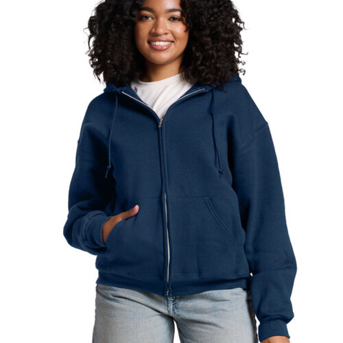 Jerzees Unisex Ruggedâ„¢ Full-Zip Hooded Sweatshirt Z12MR Unisex Ruggedâ„¢ Full-Zip Hooded Sweatshirt Thumbnail