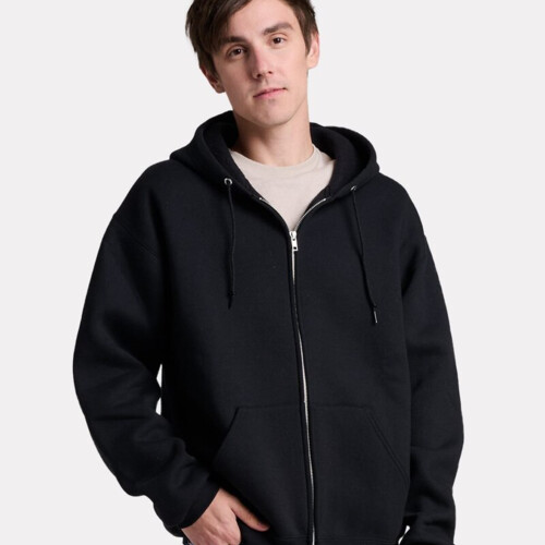 Jerzees Unisex Rugged Full-Zip Hooded Sweatshirt Z12MR Unisex Rugged Full-Zip Hooded Sweatshirt Thumbnail