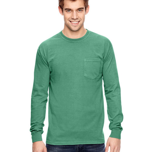 Comfort Colors Adult Heavyweight RS Long-Sleeve Pocket T-Shirt C4410 Adult Heavyweight RS Long-Sleeve Pocket T-Shirt Thumbnail