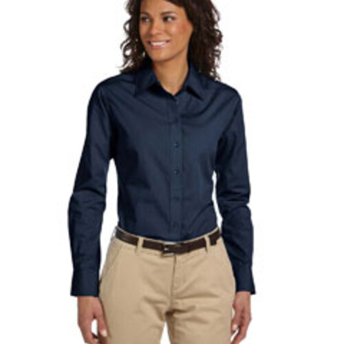 Harriton Ladies' Essential Poplin M510W Ladies' Essential Poplin Thumbnail