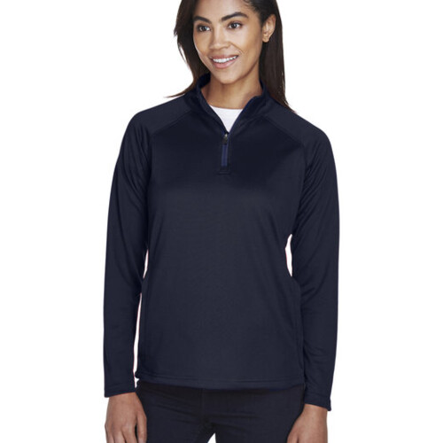 Devon & Jones Ladies' Stretch Tech-Shell® Compass Quarter-Zip DG440W Ladies' Stretch Tech-Shell® Compass Quarter-Zip Thumbnail