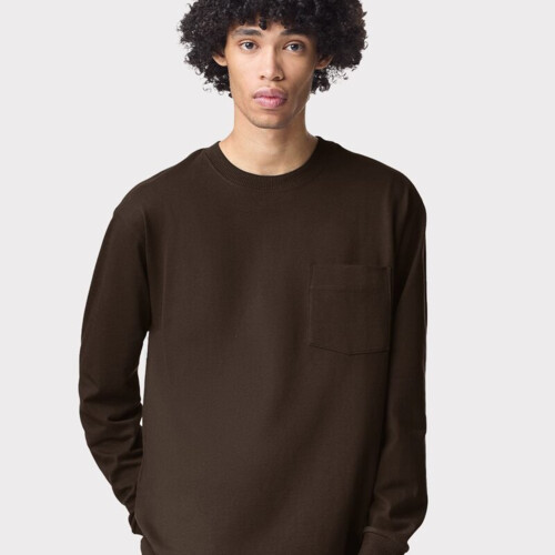 American Apparel Unisex Super Heavyweight Long Sleeve Pocket Tee 9410 Unisex Super Heavyweight Long Sleeve Pocket Tee Thumbnail