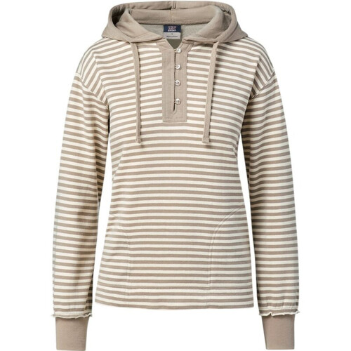 MV Sport Women's Alina Henley Hooded Sweatshirt W24128 Women's Alina Henley Hooded Sweatshirt Thumbnail