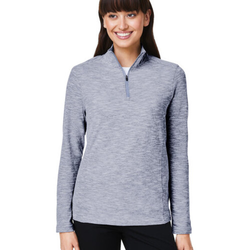 Ladies' Eclipse Jacquard Quarter-Zip Thumbnail