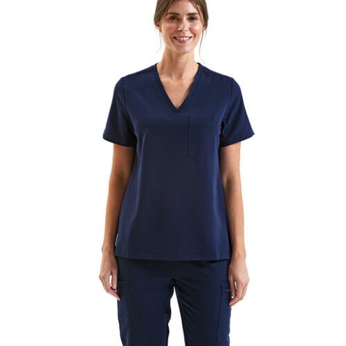 Ladies' Limitless V-Neck Stretch Scrub Top Thumbnail