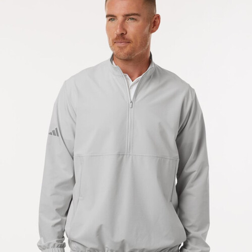 Adidas Men's Stretch Woven Half-Zip Pullover A705 Men's Stretch Woven Half-Zip Pullover Thumbnail