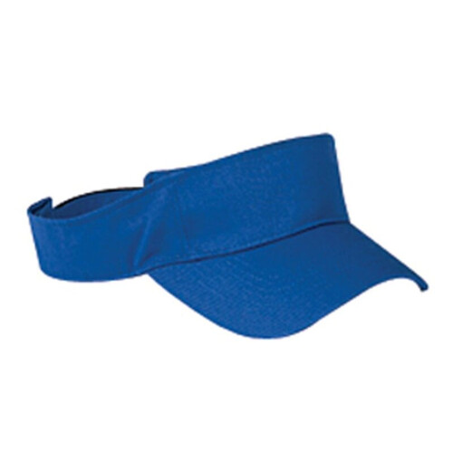 Big Accessories Chino Twill Visor BX006 Chino Twill Visor Thumbnail